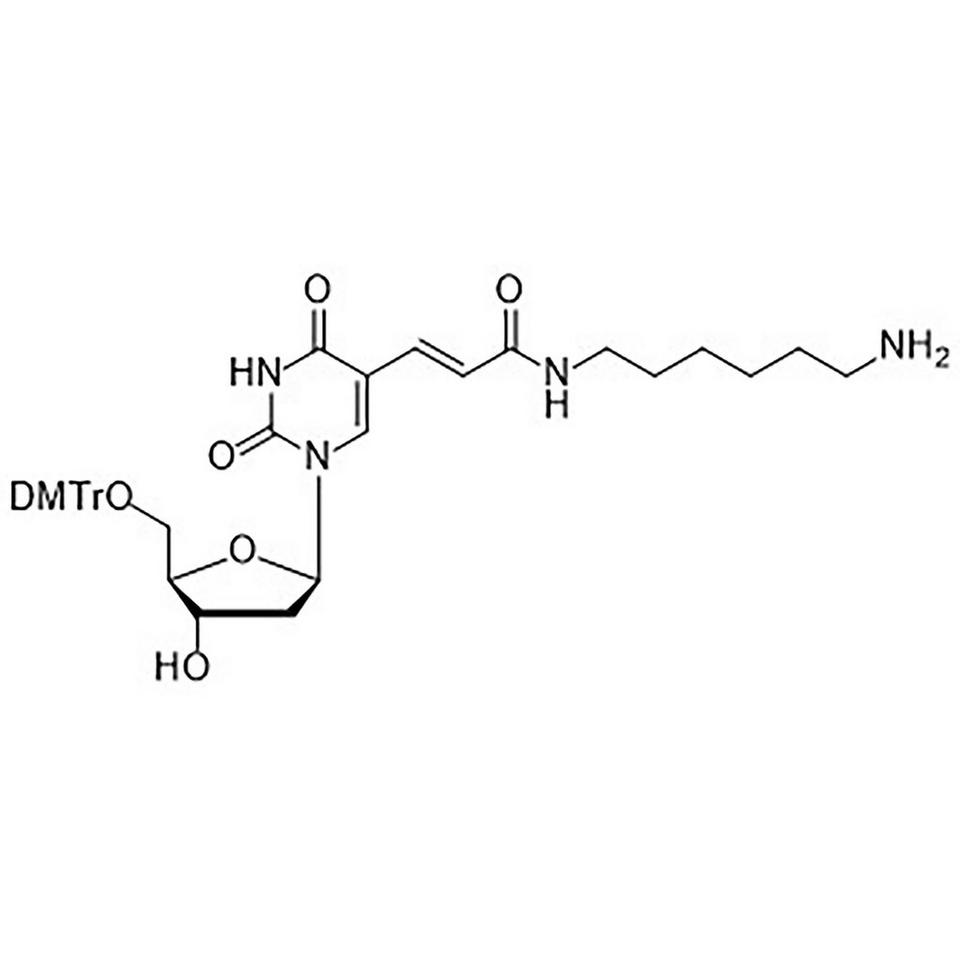 5-[N-(6-Aminohexyl)-3-(E)-acrylamido]-5'-O-(dimethoxytrityl)-2'-deoxyuridine